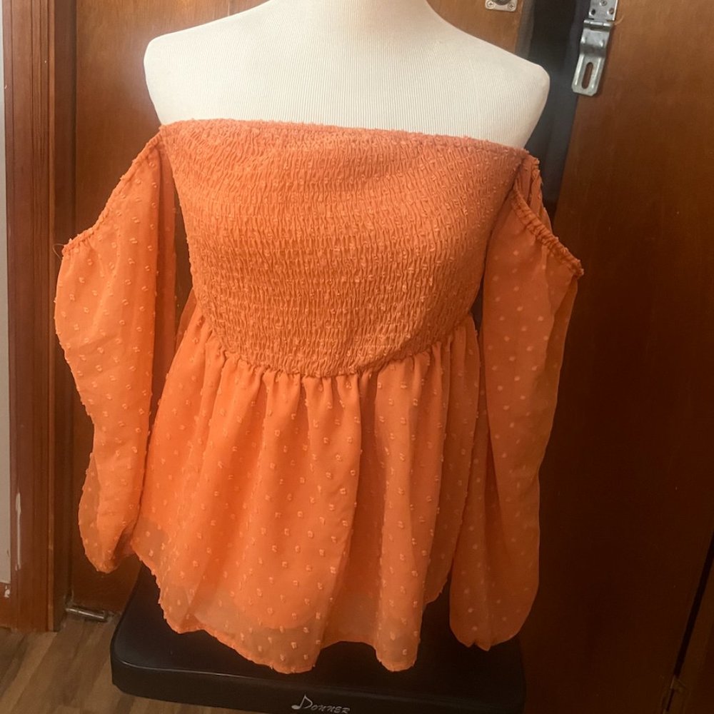 Off the shoulder top